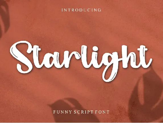 Starlight - Personal Use font