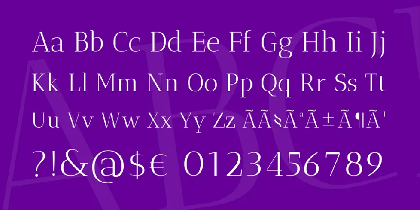 Antic Didone font