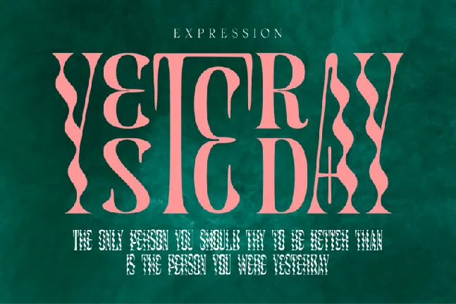 Expression font