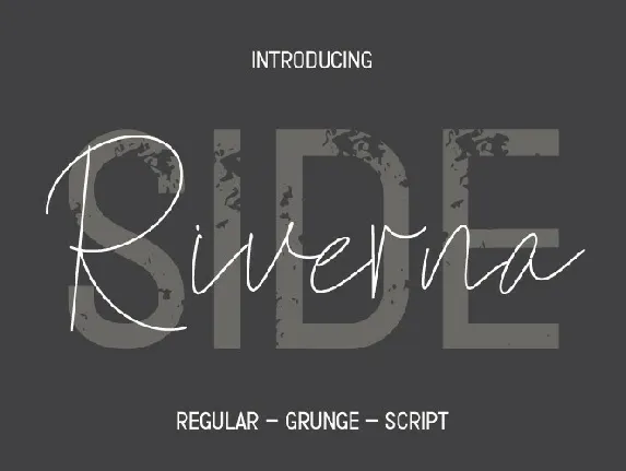 Riverna Side font