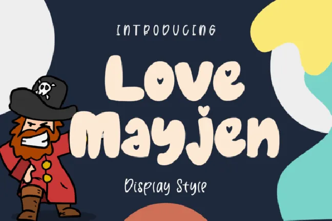 Love Mayjen font