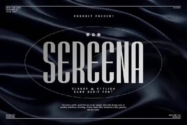 Sereena font