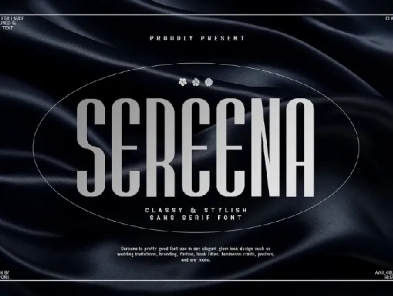 Sereena font