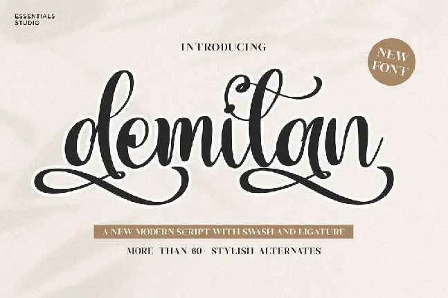 Demilan font