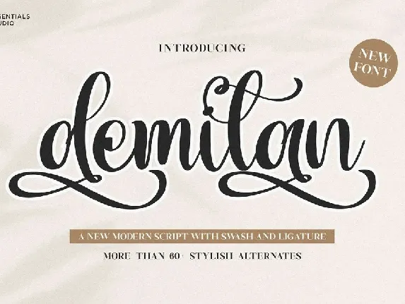 Demilan font