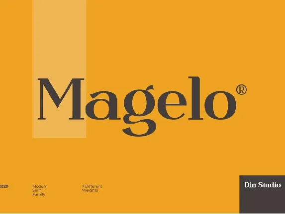 Magelo font