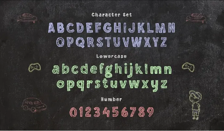 Chalkboy font