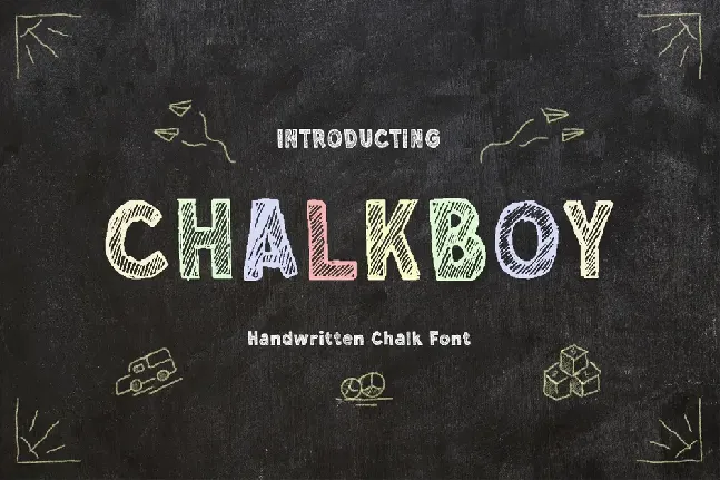 Chalkboy font