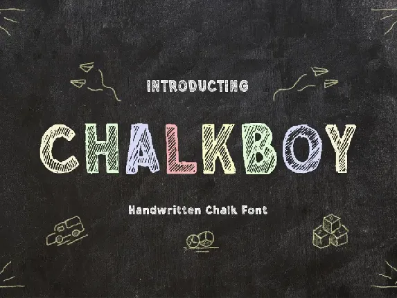 Chalkboy font