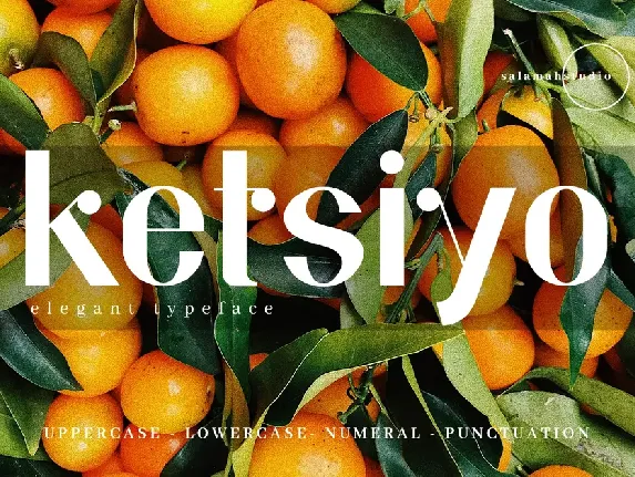 Ketsiyo Sans font