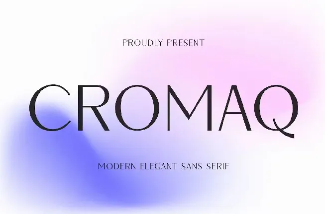 Cromaq font