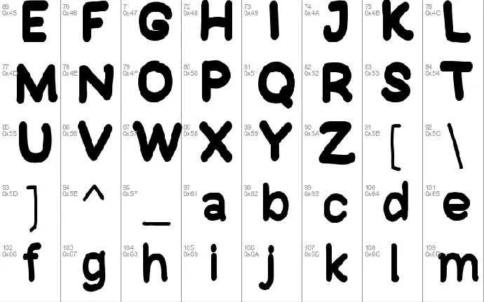 Brotopo font