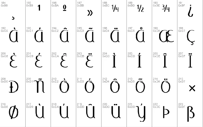 Aubade font