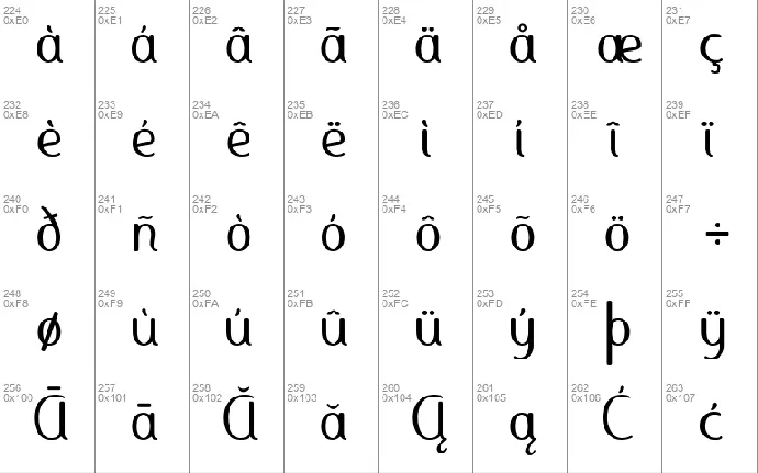 Aubade font