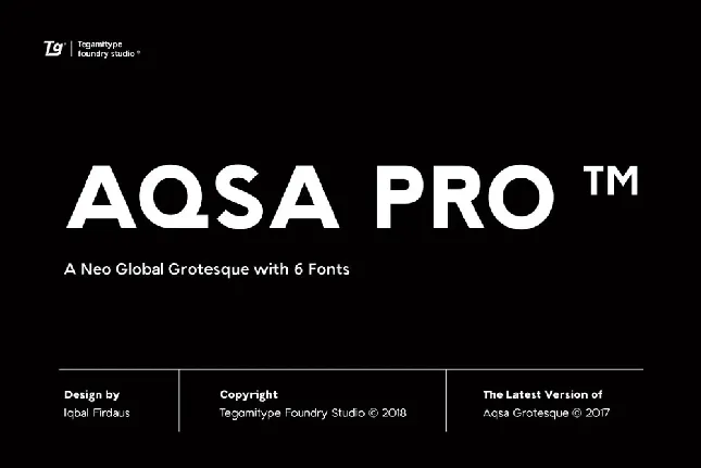 TG Aqsa Pro font