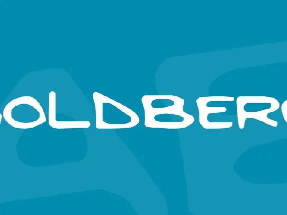 Goldberg font