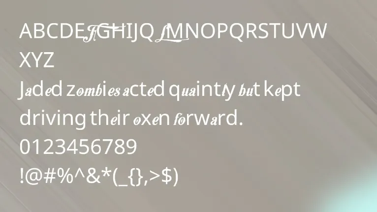 Appleton font