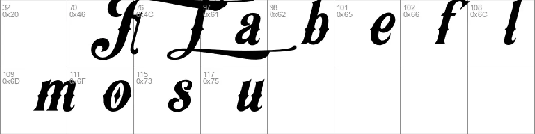 Appleton font