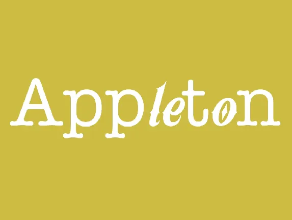 Appleton font