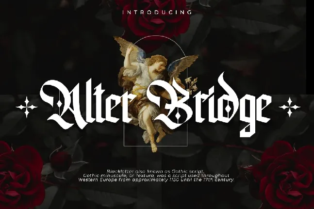 Alter Bridge font