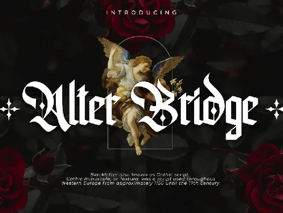 Alter Bridge font