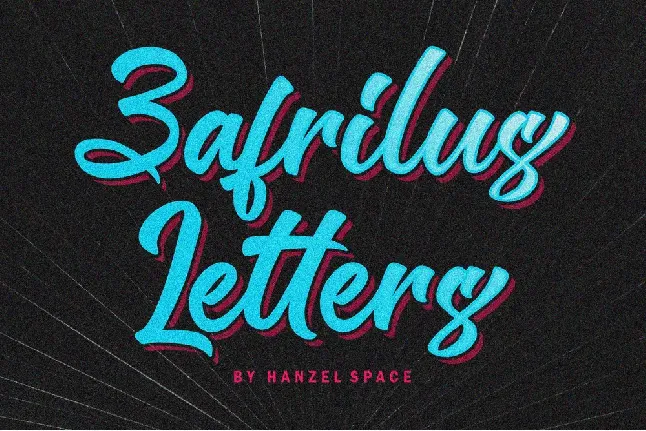 Zafrilus font