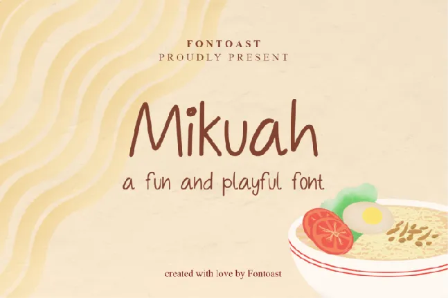 Mikuah font