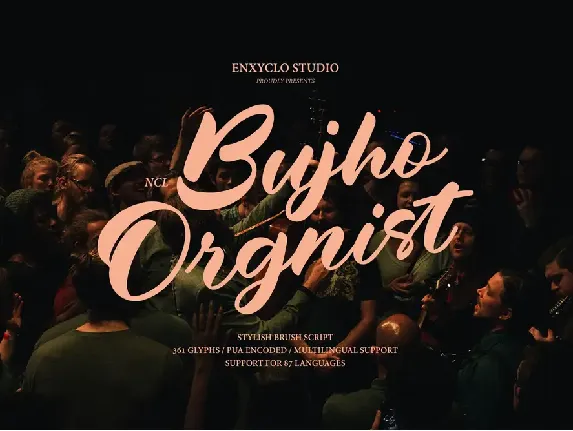 NCL Bujho Orgnist font