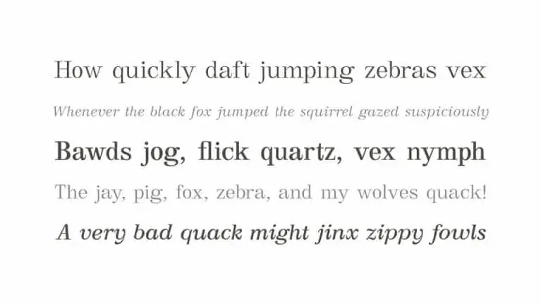 GFS Bodoni Serif font