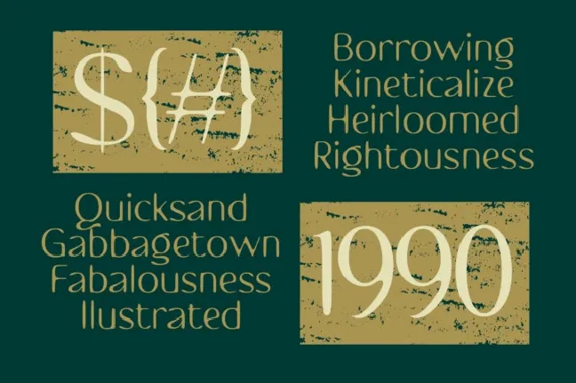 Brogsway font