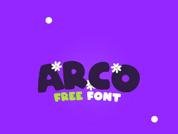 ARCO font