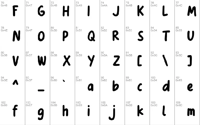 Ayamikan font