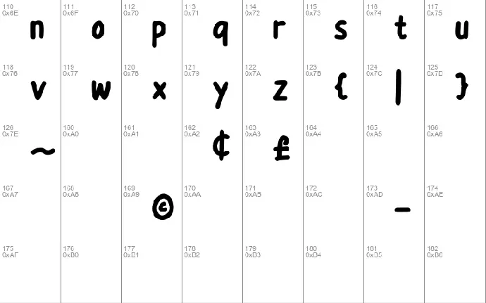 Ayamikan font