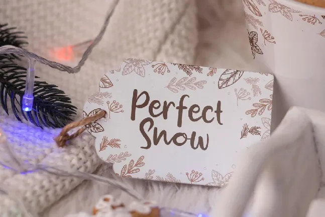 Perfect Snow Demo font