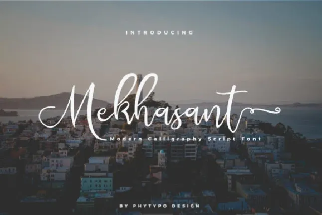 Mekhasant Handwritten font