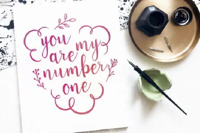 Sweet Love Calligraphy font