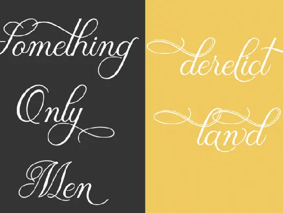 Quality Script font