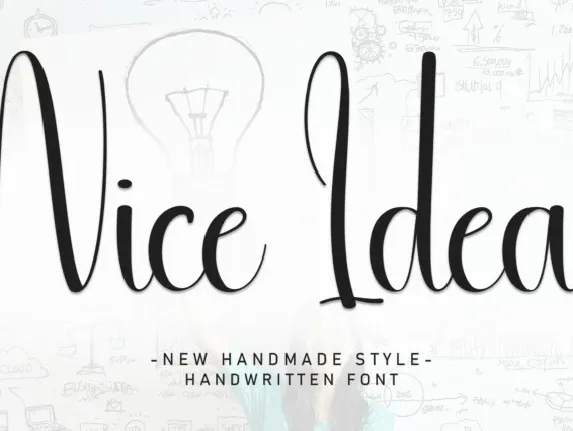 Nice Idea Script font