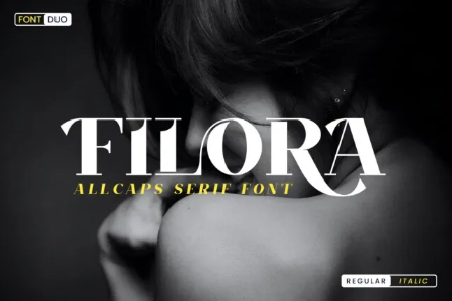 Filora Serif font