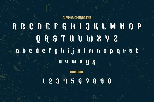 Krinah font