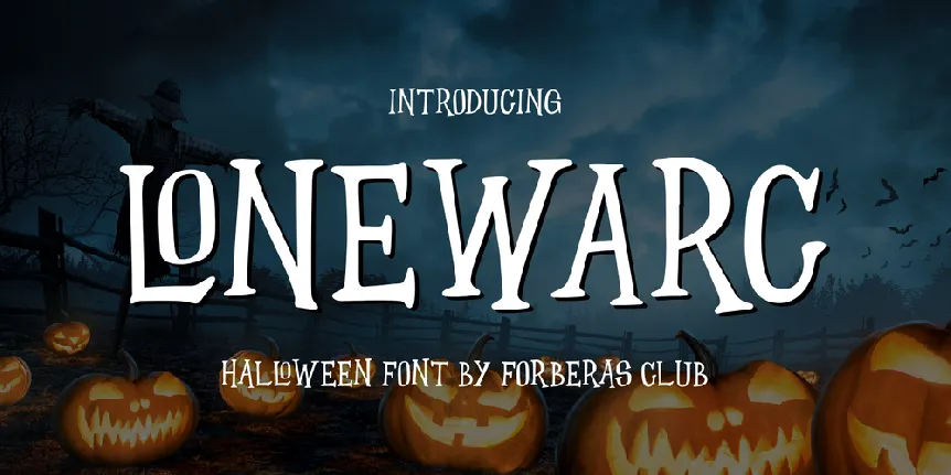 LONEWARC font