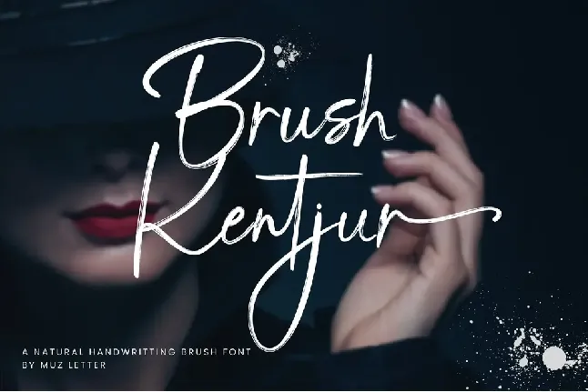 Brush Kentjur font