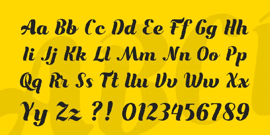 Bungasai font