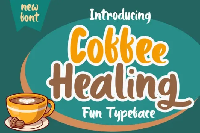 Coffee Healing font