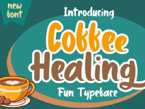 Coffee Healing font