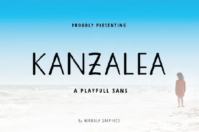 KANZALEA Handwritten font