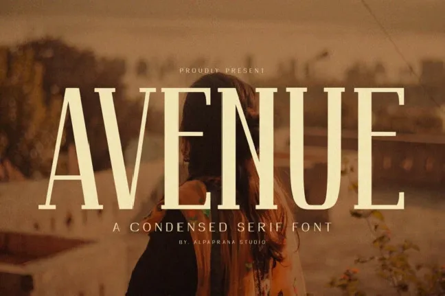 Avenue Typeface font