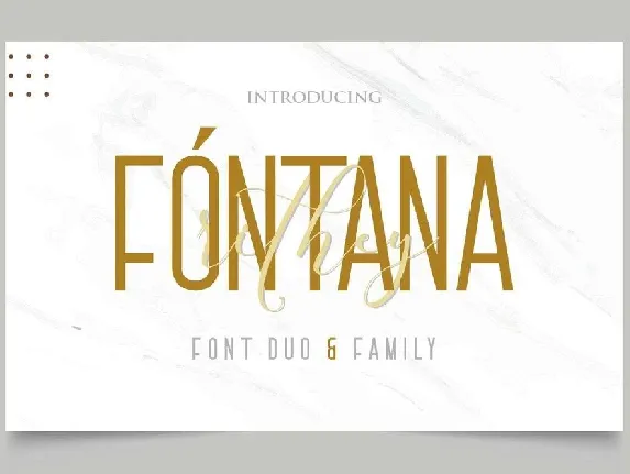 Fontana Rithey font