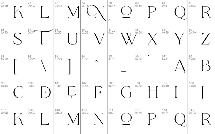 Qene-G font