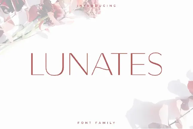 LunatesNonCommercial font